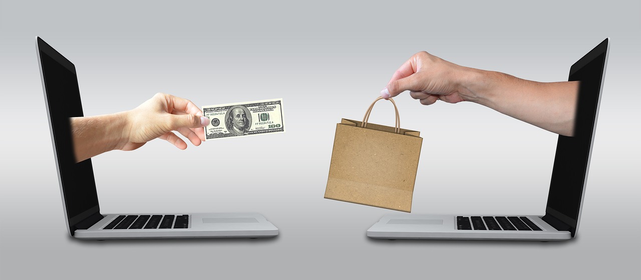 money, paper bag
